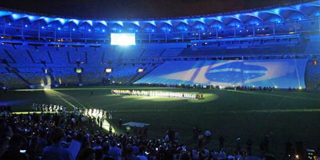 Abertura ser no Maracan, a partir das 20h. Foto: Globo/Reproduo