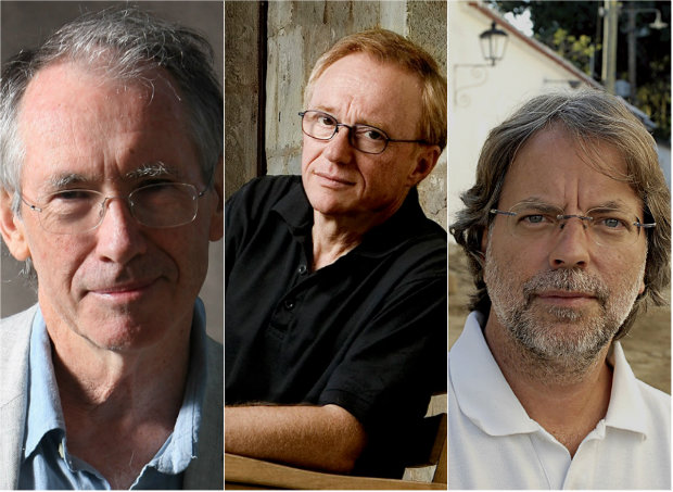 Ian McEwan, David Grossman e Ian McEwan estaro Brasil at o fim do ano para encontros com leitores. Foto: Reproduo/Internet