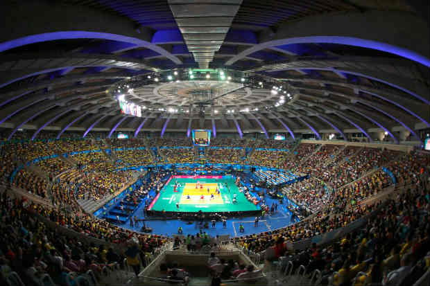 Torcida deve lotar o Maracanzinho para empurrar a seleo brasileira de voleibol contra a Argentina. Foto: Bruno Miani/Inovafoto/COB/Reproduo