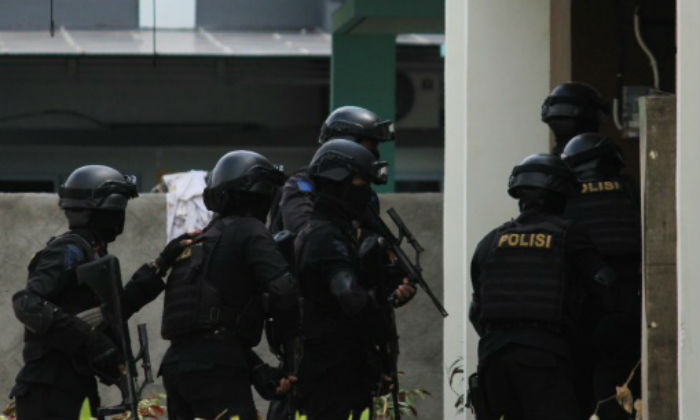 Polcia da Indonsia prende militantes suspeitos de planejar um ataque a Cingapura. Foto: AFP/Arquivos Romy 