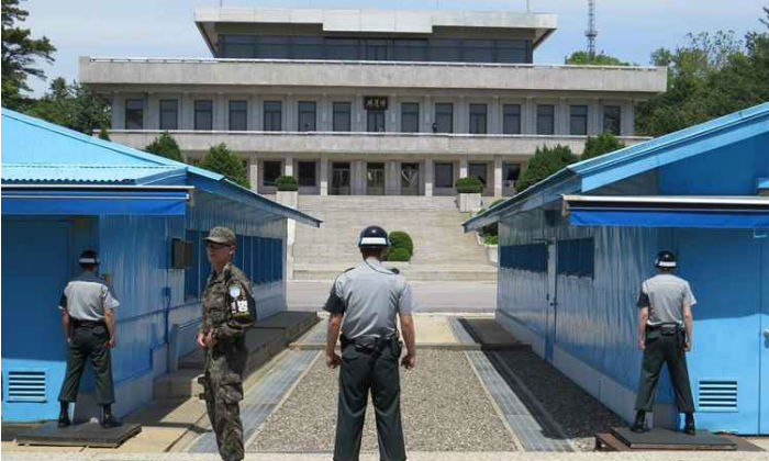 Zona Desmilitarizada - DMZ, na fronteira entre Coreia do Sul e Coreia do Norte. Foto: Rodrigo Craveiro/CB/D.A. Press