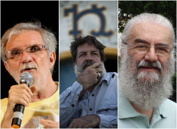 Raimundo Carrero, Manuel Dantas Suassuna e Ernesto Melo e Castro esto confirmados na Flipo 2016. Foto: Divulgao