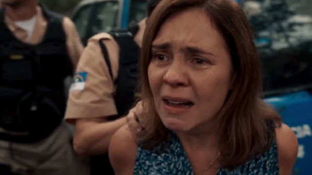 Adriana Esteves  Ftima em Justia. Foto: TV Globo/Divulgao