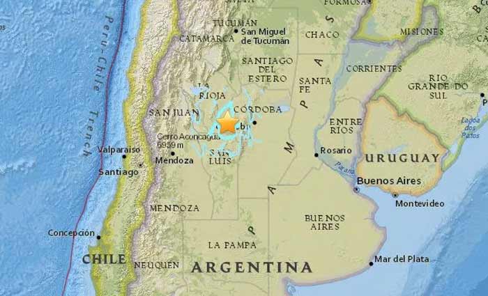 Terremoto atinge a cidade de Córdoba, na Argentina | Mundo: Diario de Pernambuco