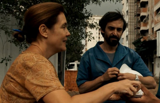 Ftima termina a srie ao lado do novo namorado, Firmino. Foto: TV Globo/Reproduo