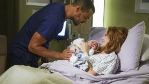 A escolha do nome do beb de Jackson e April ser um dos temas centrais do primeiro episdio da 13 temporada. Foto: ABC/Divulgao