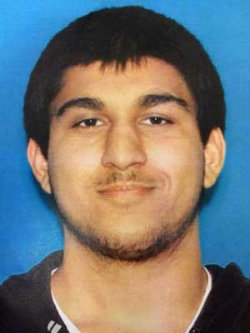 Arcan Cetin, 20 anos,  suspeito de matar cinco pessoas a tiros nos Estados Unidos. Foto: Reproduo da internet