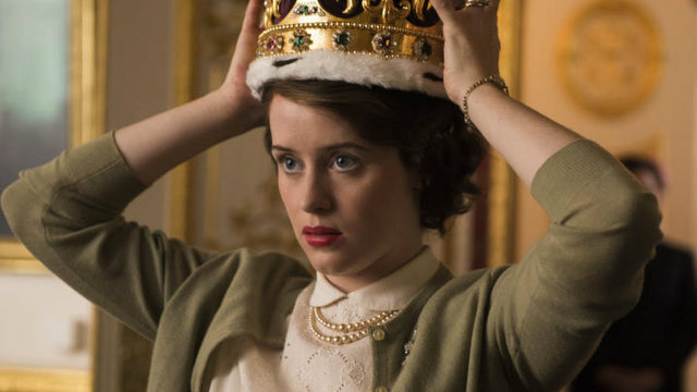 Claire Foy  a Rainha Elizabeth II em The Crown. Foto: Netflix/Divulgao
