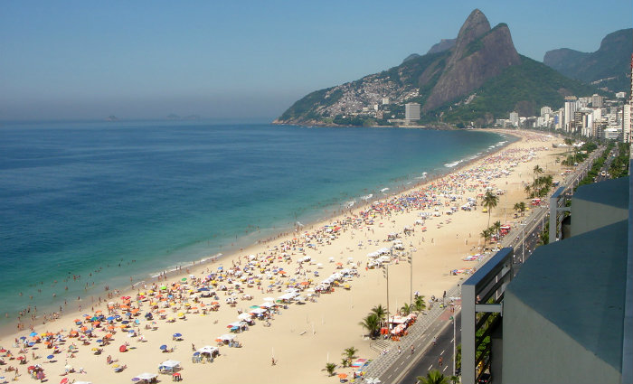 Praia de Ipanema, no Rio de Janeiro. Foto: 