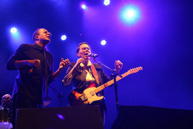 Tony Gordon e Maria Gadu dividem o palco do festival e encerram a programao da noite. Foto: Cntia Duarte/Divulgao