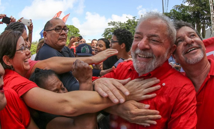 "Urna  lugar para depositar esperana e sonhos", reforou o ex-presidente (Ricardo Stuckert/Instituto Lula)