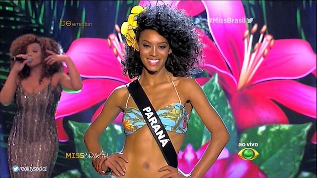Nas redes sociais, candidata do Paran teve a maior torcida. Foto: Twitter/Reproduo
