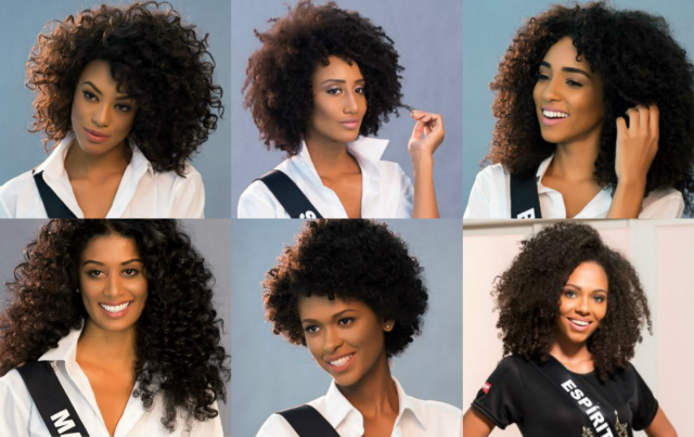 Apenas seis vencedoras das edies estaduais do concurso de miss em 2016 so negras. Fotos: Lucas Ismael/Divulgao