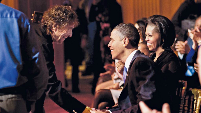 Compositor cantou na Casa Branca para o presidente americano e a primeira-dama. Foto: GPO/Reproduo