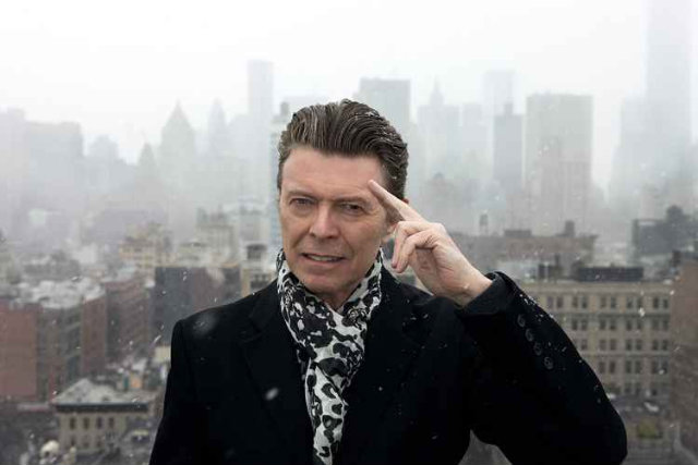 Objetos de David Bowie vo  leilo. Foto: RCA Records/Divulgao