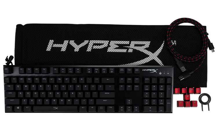 O HyperX Alloy FPS  um teclado para quem curte jogos de tiro em primeira pessoa (FPS). Foto: Divulgao/HyperX