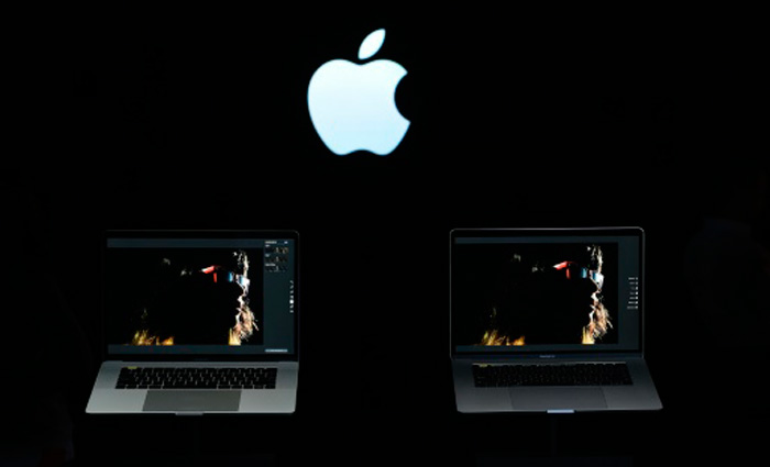 A marca agregou ainda aos computadores portteis o sistema de reconhecimento de impresses digitais. Foto: AFP Josh Edelson