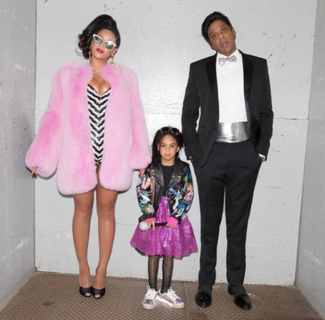 Beyoncé, Blue Ivy e Jay-Z. Foto: Instagram/Reprodução Beyoncé, Blue Ivy e Jay-Z. Foto: Instagram/Reprodução