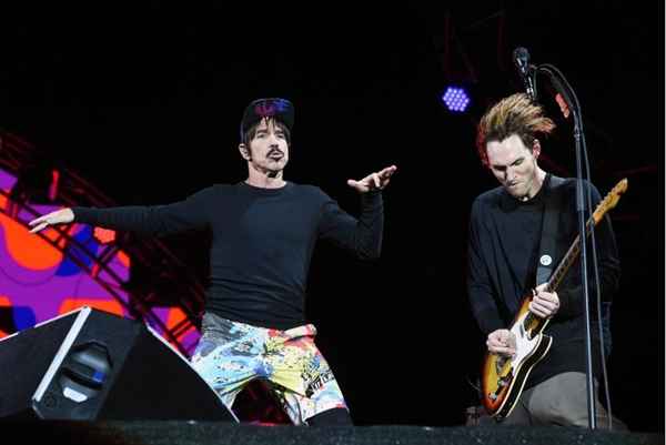 Red Hot Chili Peppers apresentar repertrio do novo disco The Getaway. Foto: Herbert P. Oczeret