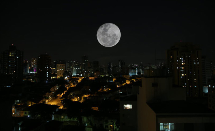 O Diario repassa algumas dicas de fotografia para voc registrar a superlua nesta segunda e tera-feira. Foto: Paulo Pinto/Foto Pblica