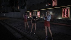 Em GTA, representao feminina  estereotipada em prostitutas. Foto: Rockstar/Divulgao