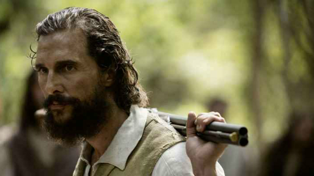 Matthew McConaughey interpreta heri pico que se juntou aos negros para enfrentar os confederados. Foto: Paris Filmes/Divulgao