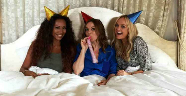 Geri, Emma e Mel B faro o retorno das Spice Girls. Foto: Instagram/Reproduo