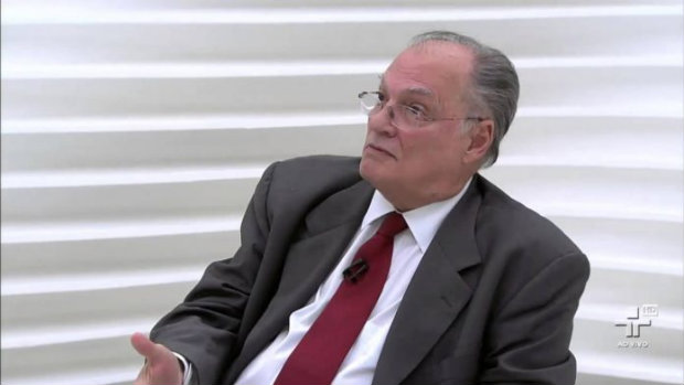 Novo ministro da Cultura em entrevista no Roda viva. Foto: TV Cultura/Reproduo