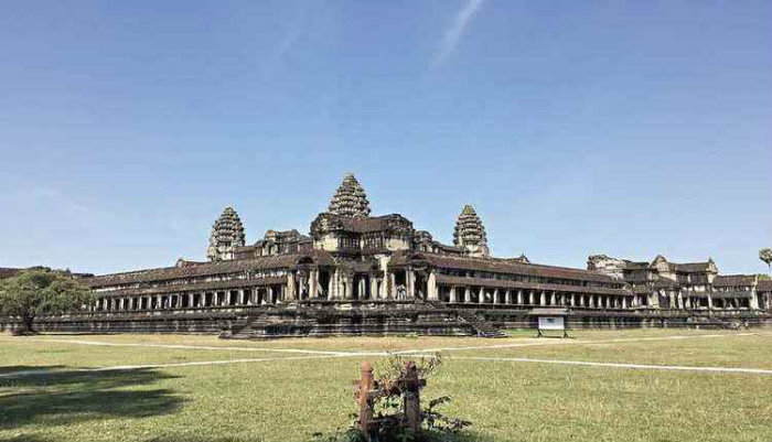 Angkor Wat, no Camboja. Foto: Bertha Maarakoun/EM/D.A Press (Angkor Wat, no Camboja. Foto: Bertha Maarakoun/EM/D.A Press)