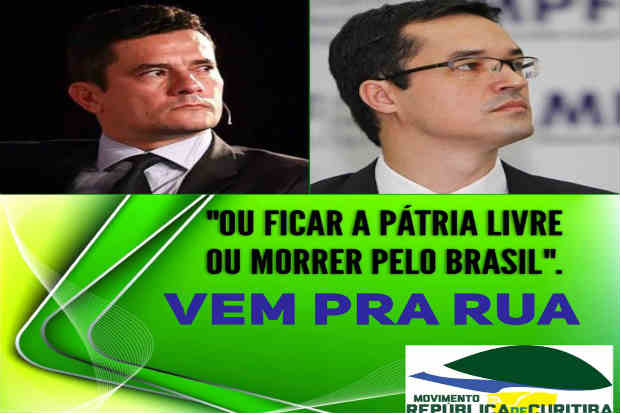 Rosngela Moro postou convocao em pgina do Facebook para protestos em Curitiba em defesa da Operao Lava Jato. Foto: Reproduo/Facebook