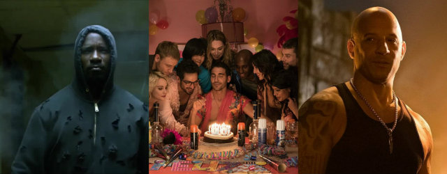 Novidades sobre XXX: Reativado, Sense8 e Luke Cage forama anunciadas. Fotos:  Netflix/Divulgao e George Kraychyk/Paramount Pictures