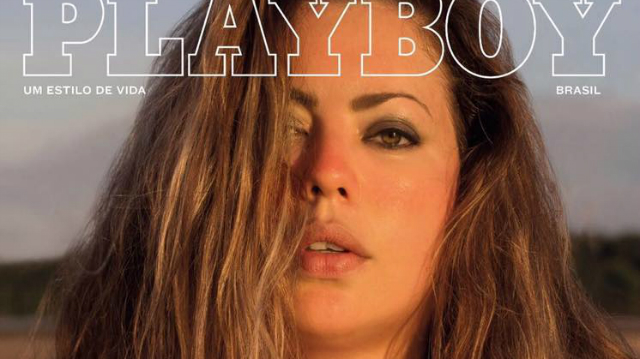 Capa da edio de colecionador est disponvel exclusivamente online. Foto: Playboy/Reproduo