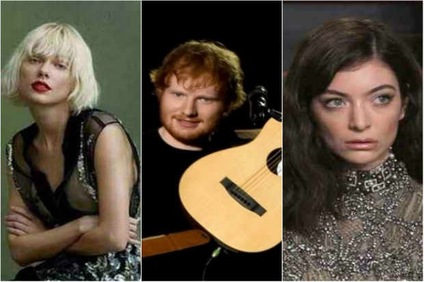 Swift, Sheeran e Lord so alguns dos artistas com novos lguns lanados este ano. Foto: Reproduo/Instagram
