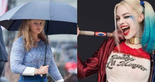 Nos cinemas, Margot Robbie fez a vil Arlequina em Esquadro Suicida e Naomi Jordan em O lobo de Wall Street. Fotos: Instagram/Reprodua e Warner Bros./Divulgao