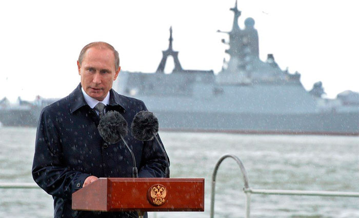 Em dois mandatos, Putin j soma 14 anos  frente da Rssia. Foto: AFP Photo/Arquivo