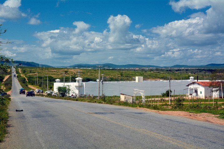 O presdio de Santa Cruz do Capibaribe foi inaugurado em 2015, com capacidade para atender 186 detentos. Hoje, h mais de 400 (Guilherme Verissimo/Esp DP/DA Press)