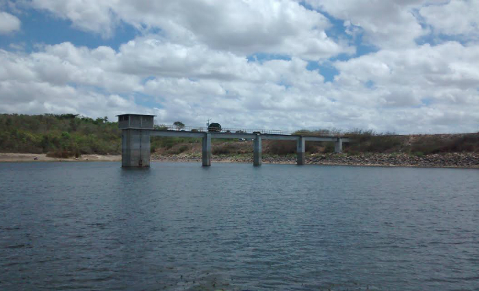 Barragem de Cajueiro, em Garanhuns. Foto: Compesa/Divulgao (Barragem de Cajueiro, em Garanhuns. Foto: Compesa/Divulgao)