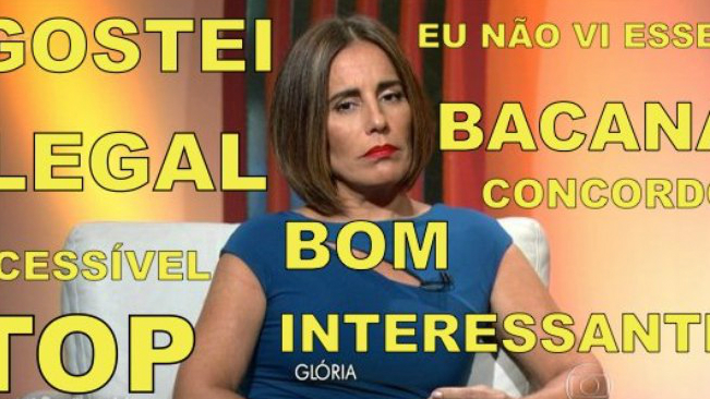 As frases da atriz foram transformadas imediatamente em memes nas redes sociais. Foto: Twitter/Reproduo