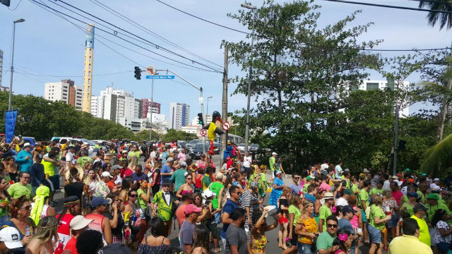 Bloco foi criado h cinco anos por moradores do bairro. Foto: Vera Ogando/DP