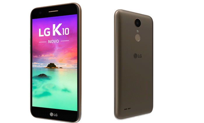 O modelo LG K10 Novo j est disponvel na loja online LG. Foto: Divulgao/LG (O modelo LG K10 Novo j est disponvel na loja online LG. Foto: Divulgao/LG)