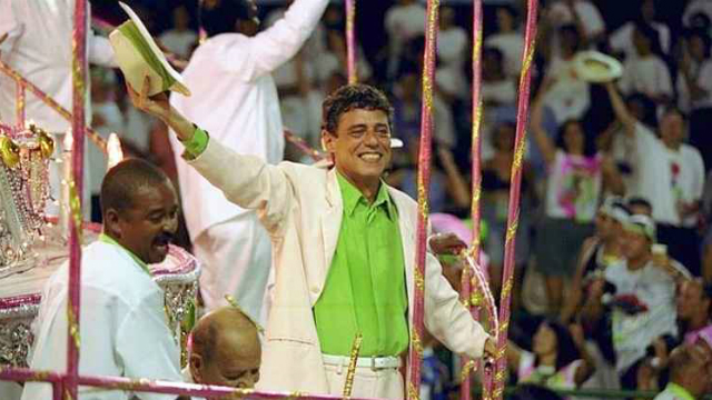 Chico foi homenageado pela Estao Primeira de Mangueira em 1998. Foto: Internet/Reproduo