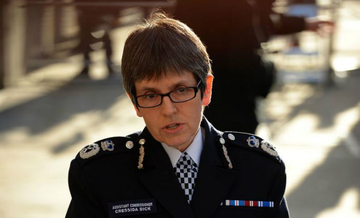  ( Ela ser a primeira mulher a ocupar o cargo policial mais importante do Reino Unido Foto: Leon Neal/AFP Photo)