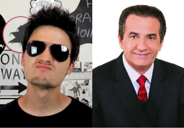 "Empresas de todo Brasil, quer ganhar publicidade gratuita no meu canal? Irrite Silas Malafaia", afirmou o youtuber. Foto: YouTube, Twitter/Reproduo