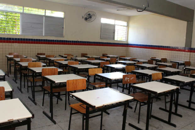 Escolas pblicas e privadas do estado deixaro de funcionar nesta quarta. Foto: Brenda Alcntara/Esp.DP.