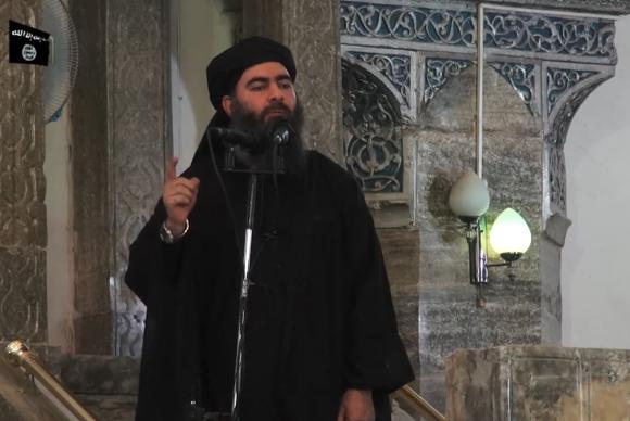 O lder do grupo terrorista Estado Islmico, o auto intitulado califa Abu Bakr al Baghdadi, fugiu para a Sria aps a atuao do exrcito iraquiano nas reas controladas pelo grupo. Foto: Arquivo/AFP Photo