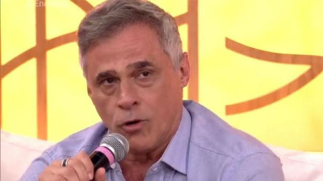 Oscar Magrini saiu em defesa de Jos Mayer durante o 'Encontro'. Foto: Rede Globo/Reproduo