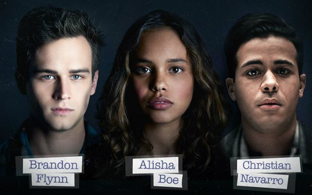 Brandon Flymn, Alisha Boe e Christian Navarro interpretam Justin, Jessica e Tony, respectivamente. Foto: Netflix/Divulgao