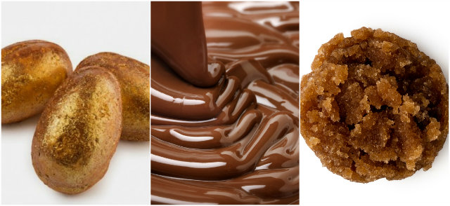 Golden Egg e esfoliante labial de chocolate e laranja estão entre os lançamentos da britânica Lush. Fotos: Lush/Divulgação Golden Egg e esfoliante labial de chocolate e laranja estão entre os lançamentos da britânica Lush. Fotos: Lush/Divulgação