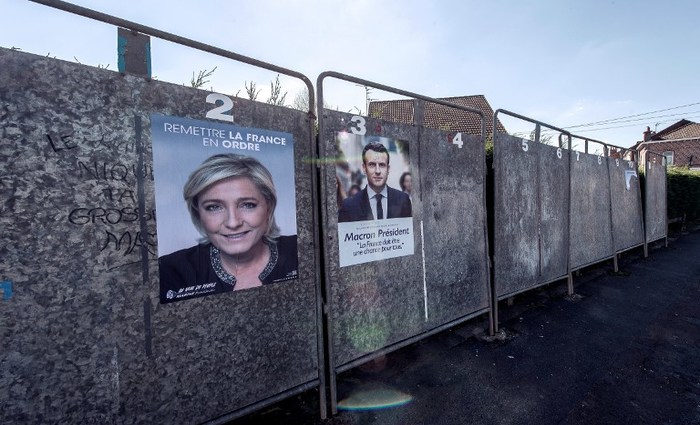 O atentado de quinta-feira em Paris no parece influenciar os votos. Foto: PHILIPPE HUGUEN / AFP