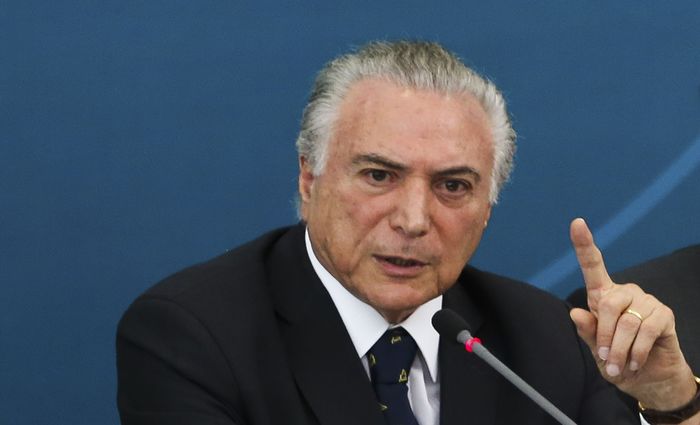 Assessoria do presidente Michel Temer informou que o peemedebista "jamais tratou de valores com o senhor Mrcio Faria" (Antonio Cruz/ Agencia Brasil)